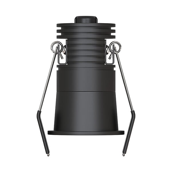 SOLUM - LYRA Mini Spot encastré noir 5W. CCT 2700-3000-4000K. 250-300Lm. dimmable. basse luminance - SOLUM - S0220490D - large