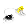 SOLUM - Spot LED SOLUM LIBRA S0050690D extra plat RT2012 RE2020 encastrable orientable dimmable 6W, IP65 - vignette