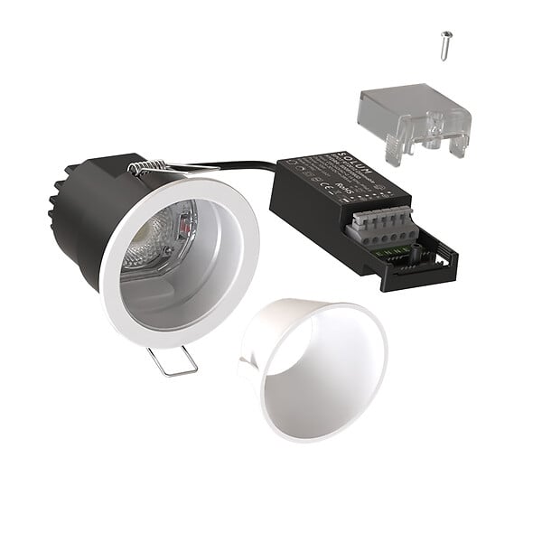 SOLUM - Spot LED SOLUM HYDRA RT2012 RE2020 encastrable dimmable à basse luminance CCT 10W Blanc - large