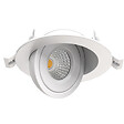 SOLUM - LEO Spot encastré blanc 8W. 690Lm. CCT 2700K/3000K/4000K. Orientable 90. Rotatif 360 - SOLUM - S0150790D - vignette