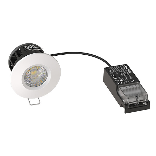 SOLUM - CANIS Spot encastré 10W. 750-850Lm. dimmable. CCT face avant 2700K/3000K/4000K - SOLUM - S0081090D - large