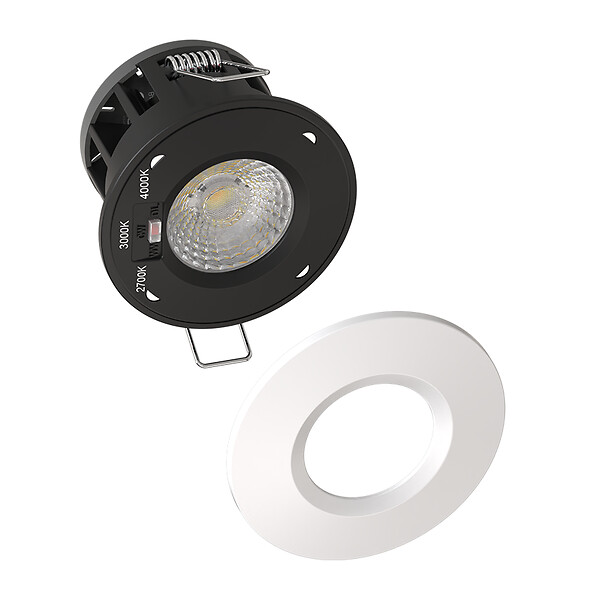 SOLUM - CANIS Spot encastré 10W. 750-850Lm. dimmable. CCT face avant 2700K/3000K/4000K - SOLUM - S0081090D - large
