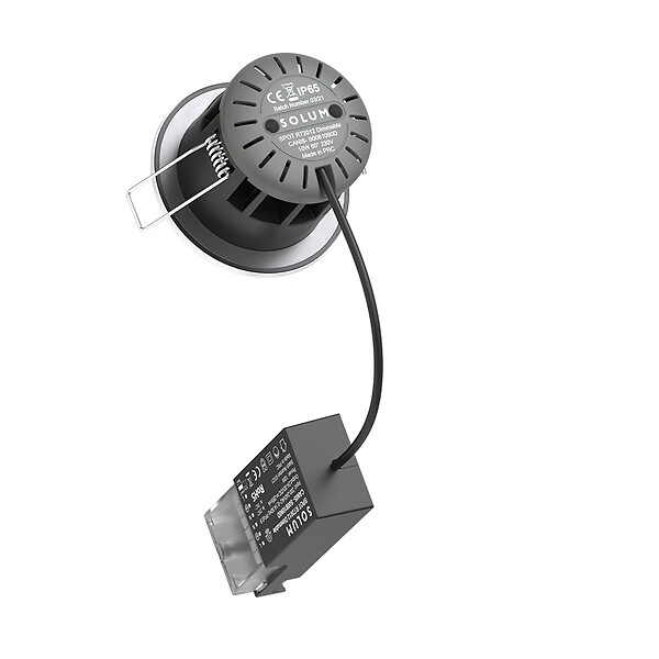 SOLUM - CANIS Spot encastré 10W. 750-850Lm. dimmable. CCT face avant 2700K/3000K/4000K - SOLUM - S0081090D - large