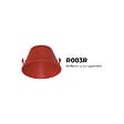 SOLUM - Réflecteur rond Coloris Rouge pour HYDRA - SOLUM - R003R - vignette