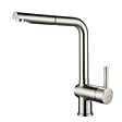 THERMADOR - TANER Mitigeur évier nickel brossé douchette extractible 1 jet - THERMADOR - TAN11NX - vignette
