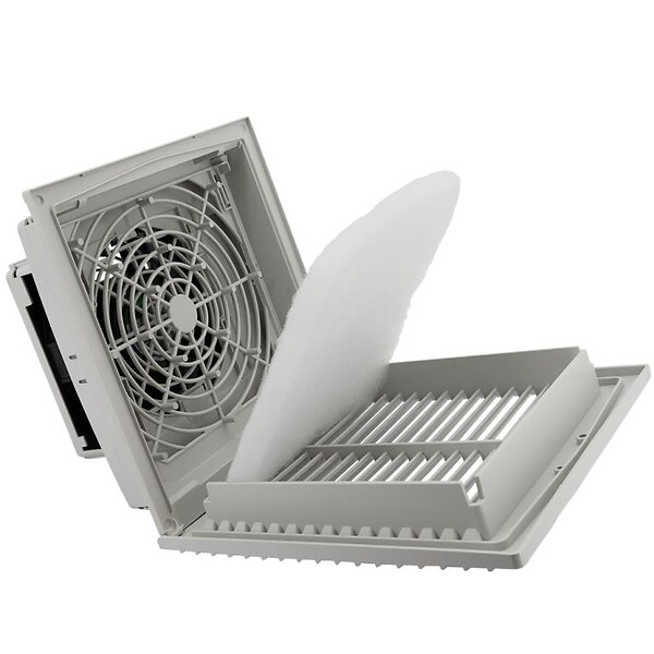 LETTEL - Filtre de remplacement pour grille de ventilation d'armoire GTA-223 - LETTEL - GTA-223-F - large