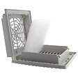 LETTEL - Grille de ventilation 150x150 et filtre pour armoire électrique - LETTEL - GTA-125-FF - vignette