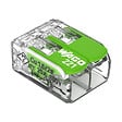 WAGO - Boite de 100 bornes d'installation 221 Green Range Wago - 2 conducteurs 4mm² - à leviers souple & rigide - vignette