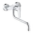 GROHE - Grohe EUROSMART Mitigeur monocommande d'évier, Chrome(32224003) - vignette