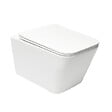 SWISS AQUA TECHNOLOGIES - Swiss Aqua Technologies WC suspendu Infinitio sans bride Design, fixations invisibles + Abattant softclose (SquareInfinitio) - vignette
