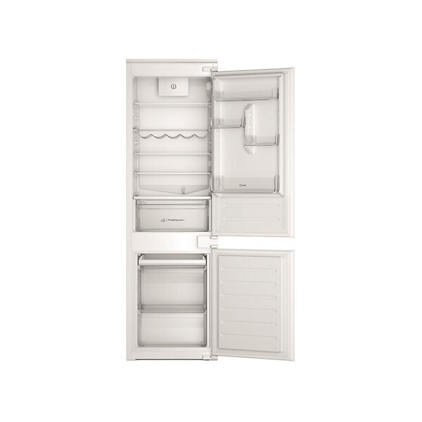 INDESIT - Réfrigérateur Combiné Intégrable 268l Blanc - INCO18DC03 - large