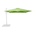 OVIALA - Toile pour parasol déporté 3x3m vert - Malaga - vignette