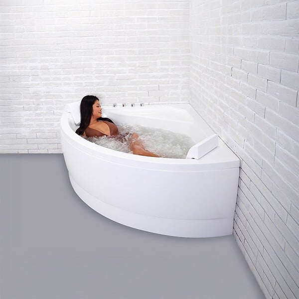 SPALINA - Baignoire Balnéo Selonia Wave 140 x140 x58 cm, by SPALINA - large