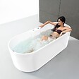 SPALINA - Baignoire Balnéo Ukio white Bulle 175 x75 x65 cm, by SPALINA - vignette