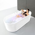 SPALINA - Baignoire Balnéo Ukio white Bulle 175 x75 x65 cm, by SPALINA - vignette