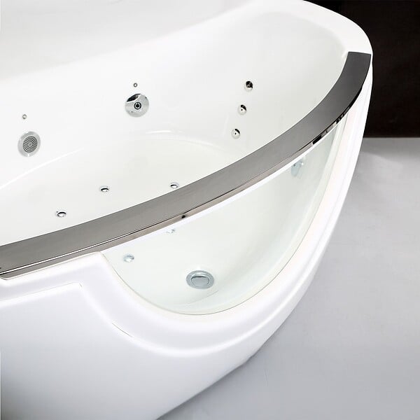 SPALINA - Baignoire Balnéo Samsara Wave 135 x135 x60 cm, by SPALINA - large