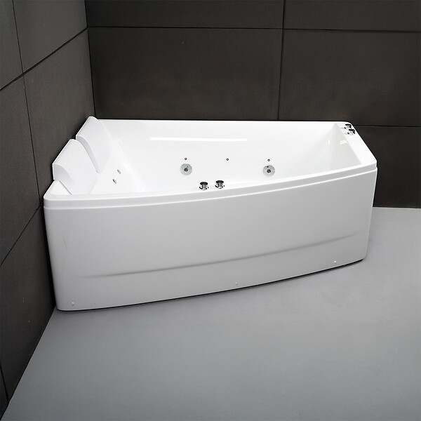 SPALINA - Baignoire Balnéo Sangha duo Wave gauche 170 x120 x63 cm, by SPALINA - large