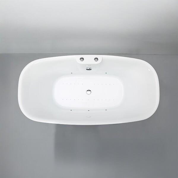 SPALINA - Baignoire Balnéo Tao Bulle 170 x80 x65 cm, by SPALINA - large