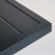 OVIALA - Table de jardin carrée en aluminium - Cardiff - vignette