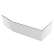 JACOB DELAFON - Tablier bain douche Bastille installation en angle blanc brillant - vignette