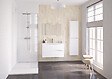 ONDEE - Colonne salle de bain à suspendre 2DOO - L40cm - Blanc - Livré monté - vignette