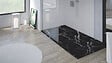 ONDEE - Receveur de douche  NOLA 3 - 90x200x3 - Résine - Marbre noir - Bonde - Découpable - vignette