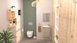 ONDEE - Lave-mains HALE - 40cm - Bois - Mélaminé - Livré en kit - vignette