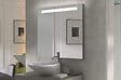 ONDEE - Miroir rétro-éclairant ADEL - Argent - 80x70cm - Verre - Cadre aluminium - vignette