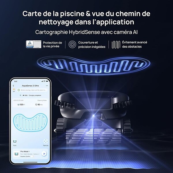 BEATBOT - Robot nettoyeur de piscine Beatbot AquaSense 2 ULTRA - large