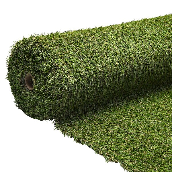 WERKAPRO - Gazon artificiel 2cm  100% recyclable en rouleau de 180cm de large 1,8 x 5 m (env. 9m²) - large