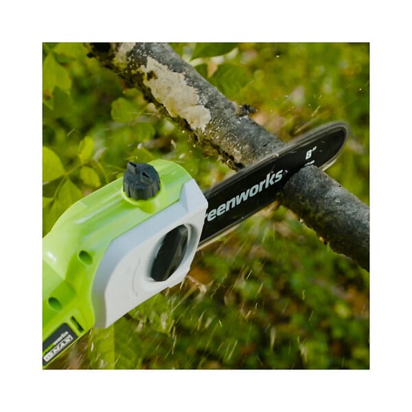 GREENWORKS TOOL - Elagueuse sur perche GREENWORKS 24V - 20 cm - Sans batterie ni chargeur - G24PS20 - large