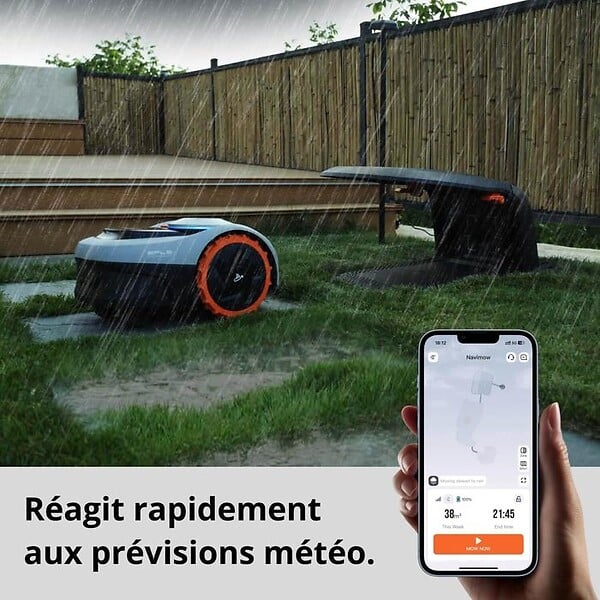 NAVIMOW - Access+ 4G module accessoire pour tondeuse Navimow i105E, i108E - large