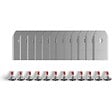 NAVIMOW - Lames de rechange (12 pièces) pour tondeuse Navimow i105E, i108E, H500E-VF, H800E-VF, H1500E-VF, H3000E-VF - vignette