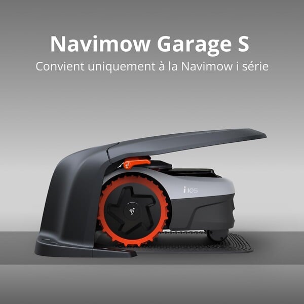 NAVIMOW - Garage pour robot tondeuse Segway Navimow i105E, i108E - large