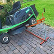 GT GARDEN - Lève tracteur tondeuse avec manivelle - 400 kg - vignette