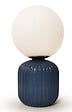 EXAGONE - SOLANA - Lampe à poser verre bleu - G9 incluse - vignette