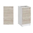 CUISINEANDCIE - Cuisineandcie - Panneau de finition pour meuble bas Eco Noyer Blanchi - vignette