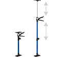 TECTAKE - 4 Etai de Soutien Télescopique de Porte de 51 cm à 115 cm - vignette