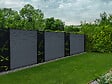 SYLWAY - Lame clôture bois composite, H.16,5 x L.165 cm, gris mat, SYLWAY - vignette
