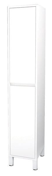 ONDEE - Colonne de salle de bain à poser BELIS -30x35x160cm - laqué blanc 16mm - large