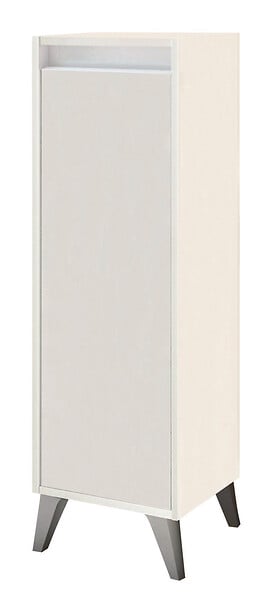 ONDEE - Colonne de rangement de salle de bain à poser ONA - L30cm - Blanc - Mélaminé - Livré en kit - large