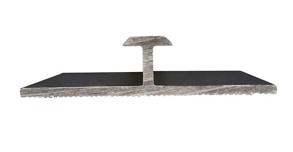 ONDEE - Profilé de panneaux muraux jonction 4mm Noir - large