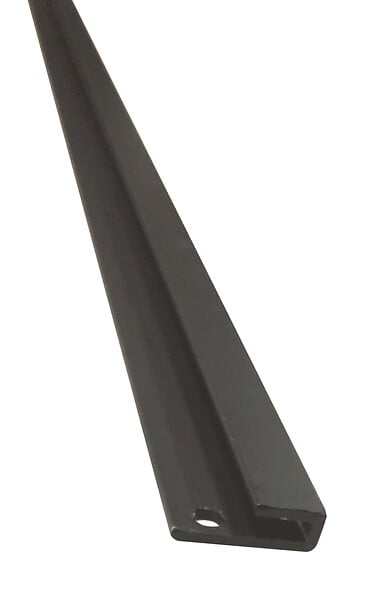 ONDEE - Profilé panneaux muraux - Hauteur 2,55 m - Finition noir mat - large