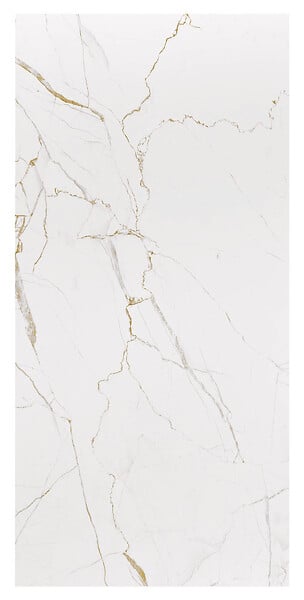 ONDEE - Panneau mural DEKORPANO - Marbre blanc Brillant - ORMA - 1,2m x 2,55m x 4mm - large