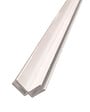 ONDEE - Profilé d'angle panneaux muraux - Hauteur 2,55 m - Finition blanc mat - vignette