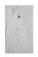ONDEE - Receveur de douche  NOLA 3 - 70x140x3 - Résine - Marbre blanc - Bonde - Découpable - vignette