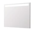 ONDEE - Miroir rétro-éclairant ADEL - Argent - 80x70cm - Verre - Cadre aluminium - vignette