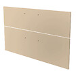 ONDEE - 2 Façades de tiroir MIXY - pour meuble de salle de bain - 80cm - Sable - Laqué - vignette