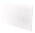 ONDEE - 2 Façades de tiroir MIXY - pour meuble de salle de bain - 80cm - Blanc - Laqué - vignette
