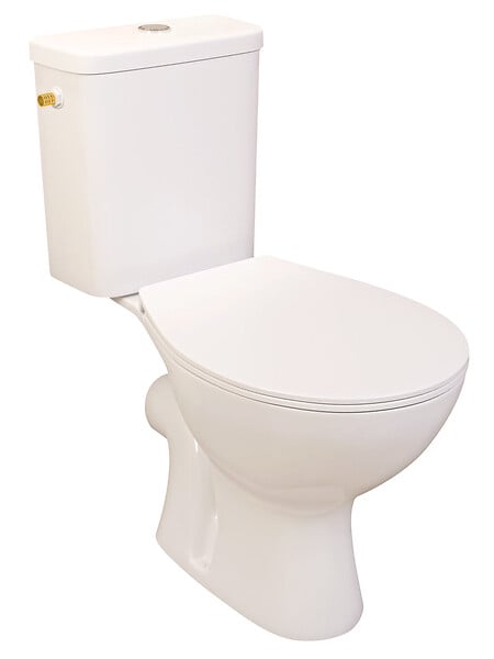 ONDEE - Pack WC NF Sans Bride - Abattant Thermodur - Fermeture ralentie - large